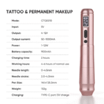 CTGE010 Permanent Makeup Machine Microblading Pmu Machine