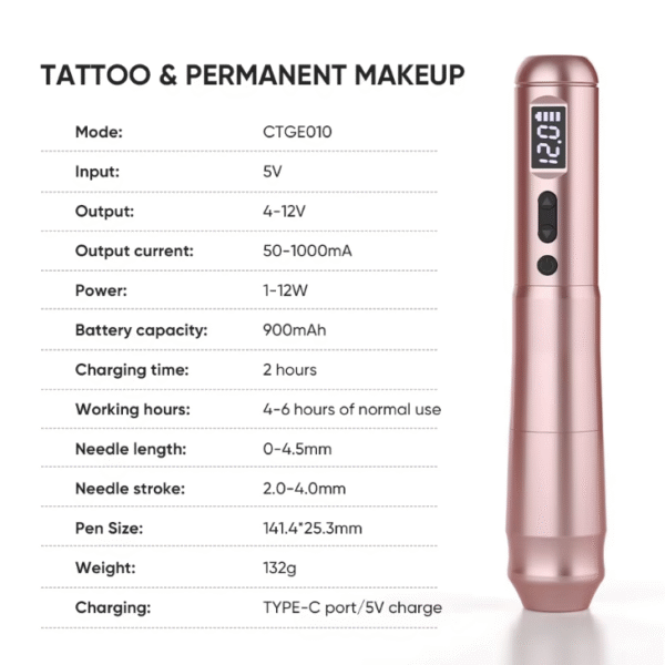 CTGE010 Permanent Makeup Machine Microblading Pmu Machine