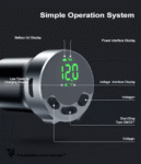 Tattoo PMU RCA Connection Battery 16000mAh Wireless Rechargeable Tattoo Battery