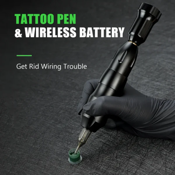 Tattoo PMU RCA Connection Battery 16000mAh Wireless Rechargeable Tattoo Battery