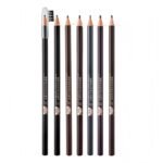 24pcs 2mm Thin Small Tip Pre Draw Brow Mapping Pencil Ultra-Fine Small Tip Hair Stroke Microblading Pmu Eyebrow Pencil(2 boxes 24pcs)