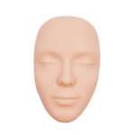 3Pcs Permanent Makeup Tattoo Training Model Realistic Full Face 3D Latex Silicone Faces Practice Skin
