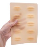 10Pcs Pmu Lip Permanent Makeup Practice Skin