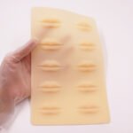 10Pcs Pmu Lip Permanent Makeup Practice Skin