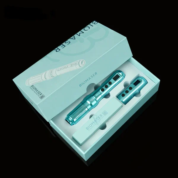 Biomaser U1 Adjustable Stroke 2.0mm-3.5mm Permanent Makeup Pmu Machine Wireless New Rechargeable Microblading Wireless Eyebrow Dermografo Digital SMP Micropigmentation Tattoo Pen with 2pcs Batteries