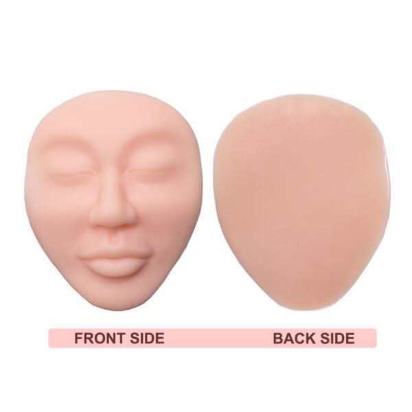 3Pcs Permanent Makeup PMU DREAM Tattoo Training Pad Realistic Full Face 3D Latex Silicone Faces Practice Skin