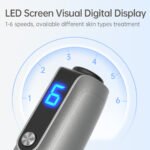 M8S Microneedle Dr Pen Derma Pen Machine Roller Pen Skin Tools for Home Use - Microneeding Derma Roller Micro Needle Pen