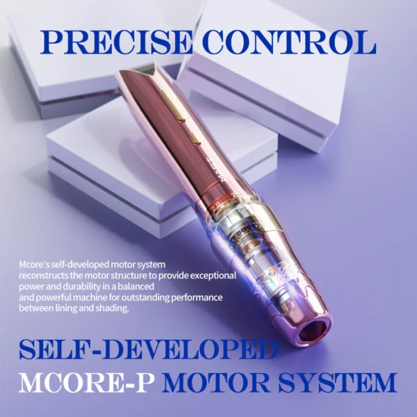 MAST P60 Wireless Pmu Tattoo Pen Machine 2.2mm-3.2mm Adjustable Stroke Length Permanent Makeup Machine Cordless Mast P60 Dragonhawk Tattoo