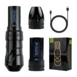 FK FLUX MAX Black Tattoo Machine New Style Popular Professional Wireless Rotary Tattoo Machine Pen