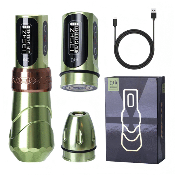 FK FLUX MAX Black Tattoo Machine New Style Popular Professional Wireless Rotary Tattoo Machine Pen