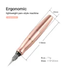2 in 1 P90 Pmu Microblanding Machine Touch Screen Digital Spmu Eyebrow Lip Tattoo Pen Semi Permanent Makeup Device