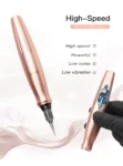 2 in 1 P90 Pmu Microblanding Machine Touch Screen Digital Spmu Eyebrow Lip Tattoo Pen Semi Permanent Makeup Device
