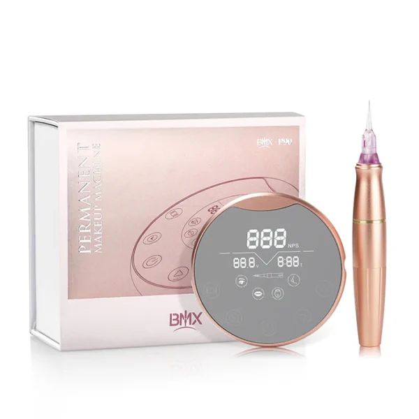 2 in 1 P90 Pmu Microblanding Machine Touch Screen Digital Spmu Eyebrow Lip Tattoo Pen Semi Permanent Makeup Device