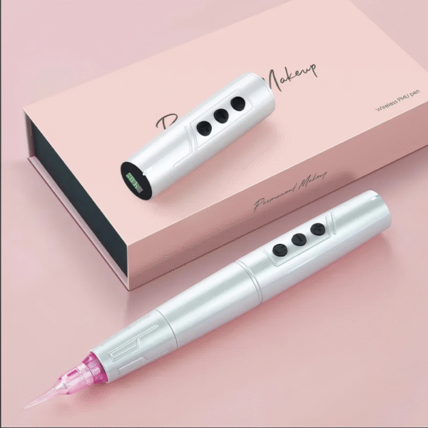 TP006 Wireless PMU Tattoo Machine Permanent Makeup TP006 Tattoo Pen Dermografo Digital SMP Micropigmentation Machine Eyebrow Lip with 2 Batteries Lightweight