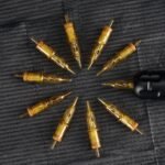 20pcs/Box Disposable Premium Professional Tattoo Machine Cartridges Needles Round Liner Shader Curved Magnum Tattoo Needles For Tattoo Artists