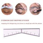 5Bags Brow Easy Eyebrow Shaping Sticker for Pmu Microblading Artist