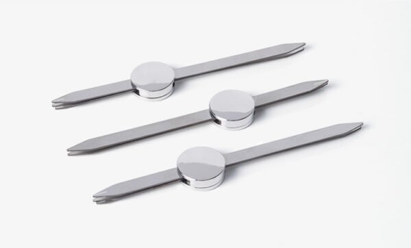 2Pcs PMU Compass Metal Golden Mean Caliper Symmetrical Tattoo Ruler Measuring Tool