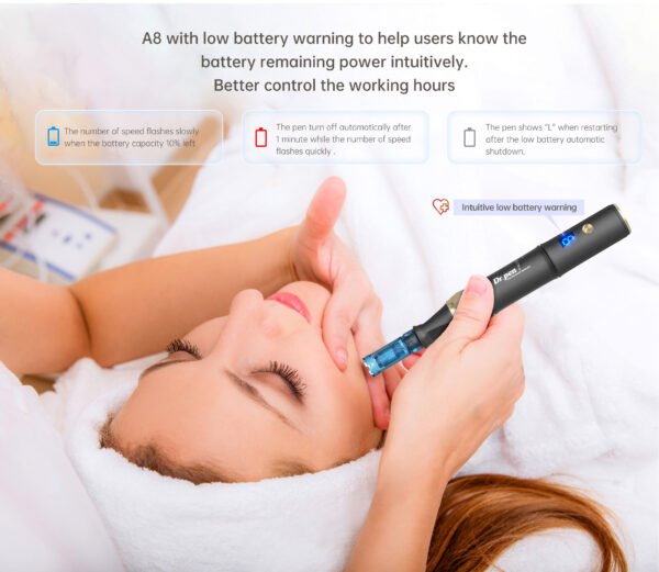 A8S Microneedling Machine Derma Microneedle Pen Dr Pen