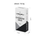 2025 Newest Pre-Ink Microblading Eyebrow Thread Black White Pmu Measuring Tool Brow Mapping String 2pcs(1pcs Black and 1pcs White)