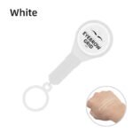 2025 Newest Pre-Ink Microblading Eyebrow Thread Black White Pmu Measuring Tool Brow Mapping String 2pcs(1pcs Black and 1pcs White)