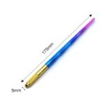 10Pcs Single-Ended Microblading Pen Metal Manual Pen for Microblading Eyebrow