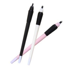 10pcs/Box Disposable Microblading Pen Eyebrow 18U 0.18mm Nano Blade Microblade Hand Tool Kit for Microblading Training