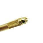 10Pcs Single-Ended Microblading Pen Metal Manual Pen for Microblading Eyebrow