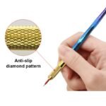 10Pcs Single-Ended Microblading Pen Metal Manual Pen for Microblading Eyebrow