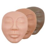 3Pcs Permanent Makeup PMU DREAM Tattoo Training Pad Realistic Full Face 3D Latex Silicone Faces Practice Skin