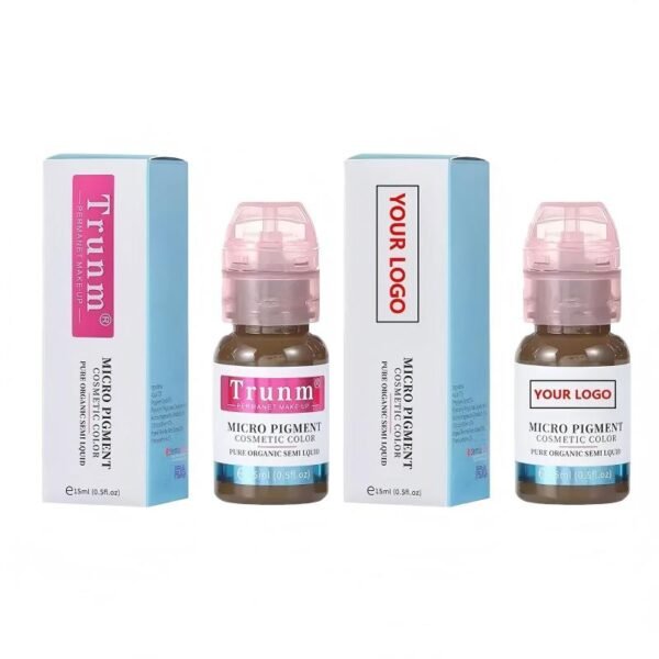 50 Colors Organic Germany Eyebrow Lips Semi Permanent Makeup Pmu Tattoo Pigment Ink Micropigmentation Eyebrow 15ML Microblading Pigment