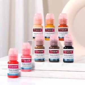 50 Colors Organic Germany Eyebrow Lips Semi Permanent Makeup Pmu Tattoo Pigment Ink Micropigmentation Eyebrow 15ML Microblading Pigment