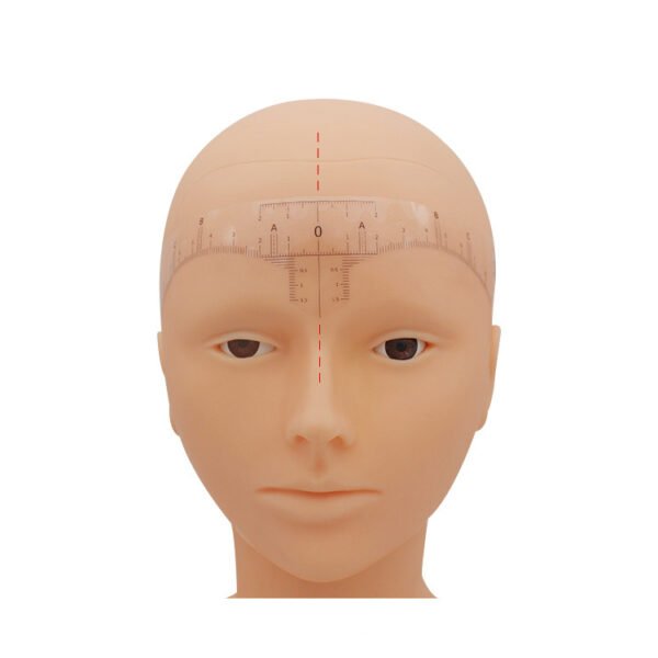 3Boxes Disposable Permanent Makeup Stencil Eyebrow Measurement Ruler Sticker-50Pcs/Box