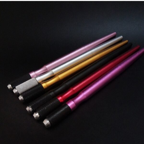 10Pcs Colorful Eyebrow Microblading Microblade Pen Hand Tool