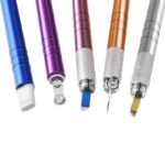 10Pcs Eyebrow Microblading Microblade Pen Hand Tool