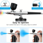 Airbrush Brow Tinting Spray Gun Eyebrow Brows Portable Cordless Nail Makeup Airbrush Machine Kit with Compressor