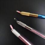 30Pcs/Bag Microblading Microblade Eyebrow needles 0.15mm 0.18mm Nano Blade 18U 14F Microblade Fit with Microblading Manual pen hand tool Perfect for Microblading Eyebrow Artist