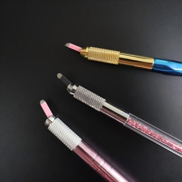30Pcs/Bag Microblading Microblade Eyebrow needles 0.15mm 0.18mm Nano Blade 18U 14F Microblade Fit with Microblading Manual pen hand tool Perfect for Microblading Eyebrow Artist