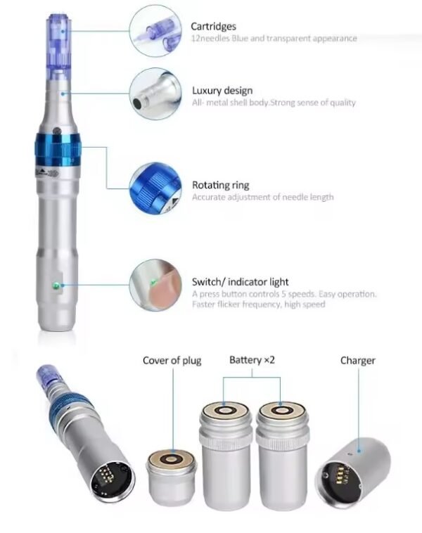 A6 Microneedling Machine Derma Microneedle Pen Dr Pen