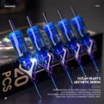 Mast Heart Tattoo Needles Cartridges 20Pcs Disposable 1001RLT Round Liner Long Tips for Precision & Style