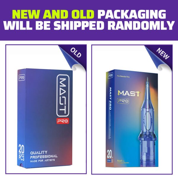 20pcs/Box Mast Pro Pmu Tattoo Cartridges UNIVERSAL NEEDLE CARTRIDGES 1001RL 1003RL Disposable Needles Bugpin #10 3 Round Liner Size