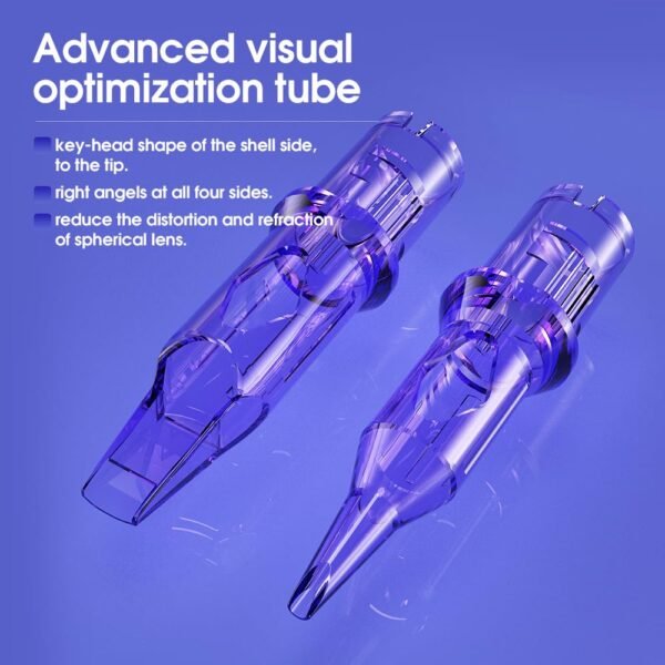 20pcs/Box Mast Pro Pmu Tattoo Cartridges UNIVERSAL NEEDLE CARTRIDGES 1001RL 1003RL Disposable Needles Bugpin #10 3 Round Liner Size