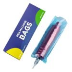 200pcs/box Pmu Tattoo Machine Bags Covers Tattoo Pen Covers 6.3 x 1.97inch Disposable Tattoo Pen Pmu Machine Bags Professional Tattoo Pmu Supplies and Accessories