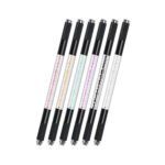 10Pcs Black Dual Ended Premium Crystal Eyebrow Microblading Pen Hand Tool