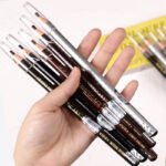 12Pcs/box 1818 Lasting Brow Pencil Pre Draw Pmu Microblading Permanent Makeup Peel Off Eyebrow Pencil