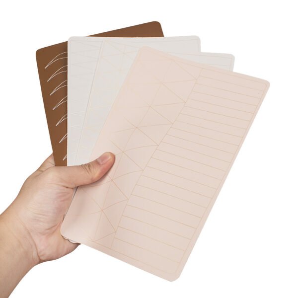 5Pcs 2 Sides Miroshading Microblading Practice Skin Sheet Pad Pmu Practice Skin for Lip Eyebrow