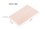 5Pcs 2 Sides Miroshading Microblading Practice Skin Sheet Pad Pmu Practice Skin for Lip Eyebrow