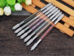 10Pcs Silver Dual Ended Premium Crystal Eyebrow Microblading Pen Hand Tool