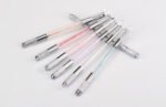 10Pcs Silver Dual Ended Premium Crystal Eyebrow Microblading Pen Hand Tool
