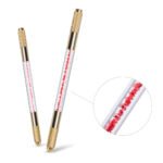 10Pcs Gold Dual Ended Premium Crystal Eyebrow Microblading Pen Hand Tool