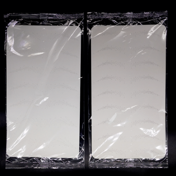 10Pcs 3D Pre Printed Hairstroke Eyebrow Silicone Pmu Practice Skin Pad